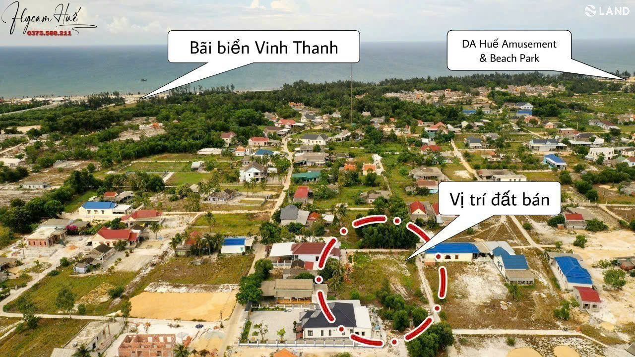 🏖 HẠ GIÁ SẬP SÀN – BÁN 2 LÔ ĐẤT BIỂN VINH THANH, HUẾ – GIÁ CHỈ 910 TRIỆU/LÔ