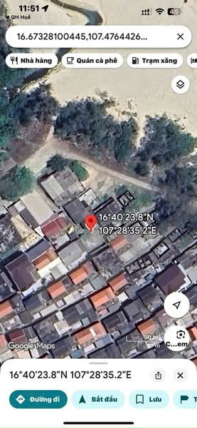 Bán lô đất thổ cư Biển THUẬN AN ở Huế-cách biển 20m